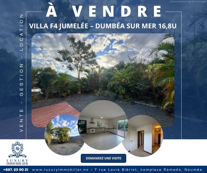 Villa F4 – Dumbéa-Sur-Mer