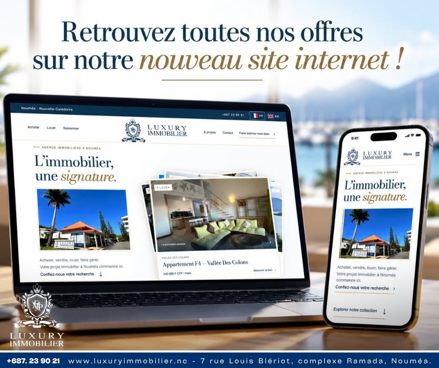 Notre nouveau site internet est en ligne !